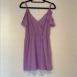 Lavender short dress